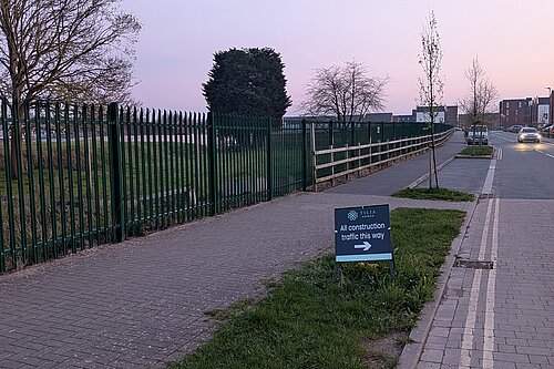 Site where businesses should be
