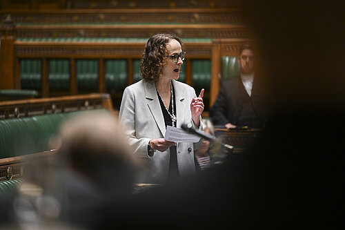Alison in the House of Commons