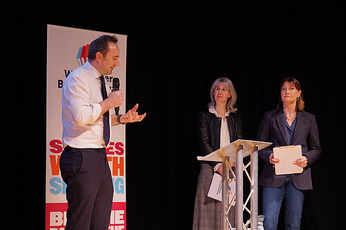 Danny at Winchester Book festival