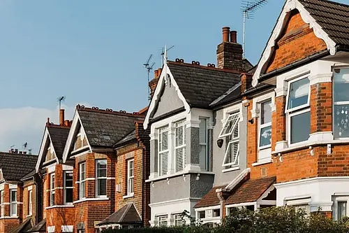 A row of houses