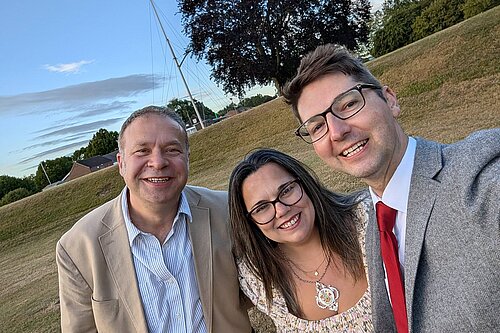 Councillors smiling 