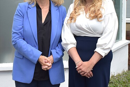 Liz Jarvis and Paris Shears 