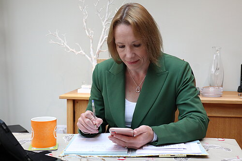 Helen will lead a debate on mobile phone reception