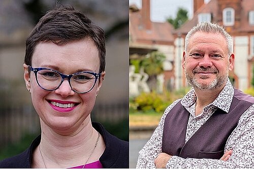 Baroness Kitching and Lord McCobb
