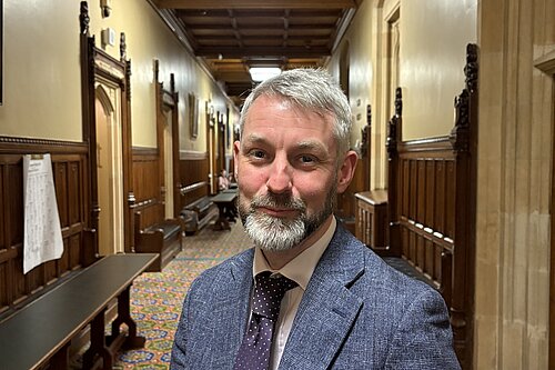 Will inside Parliament halls 