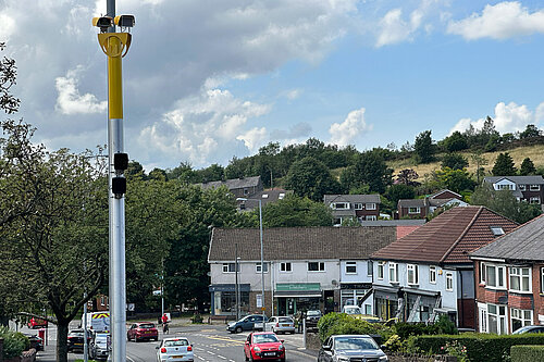 One of the new model of speed cameras