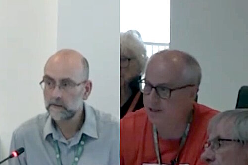 David and Jon at full council