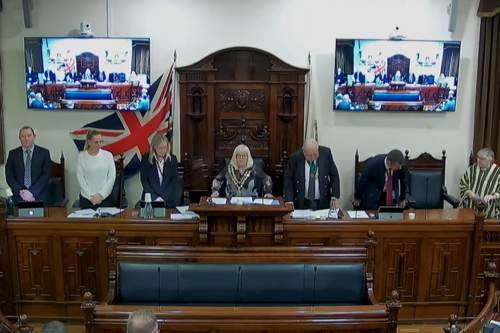council chamber