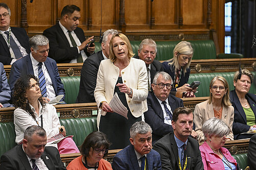 Helen Morgan MP speaking in Parliament