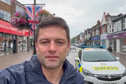 Horley protest