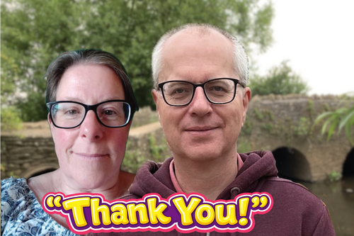 Kate and Jon: "Thank You!"