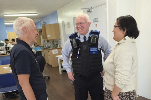 Cheam Cllrs at Cuppa with a Copper