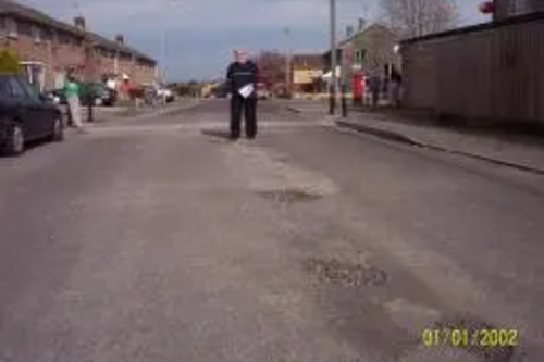 More potholes