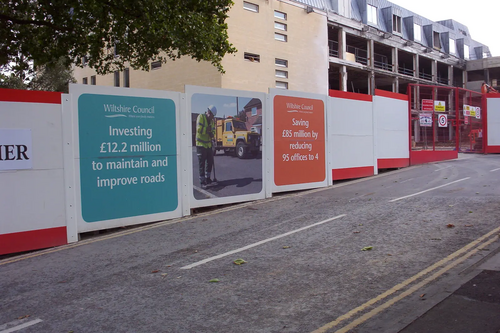 WC hoardings