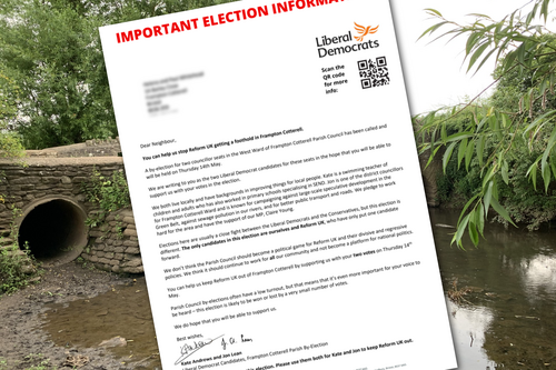 Kate and Jon's letter to residents