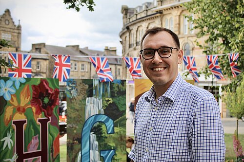 Tom Gordon MP in Harrogate 