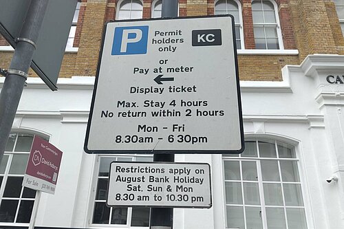 CPZ Sign