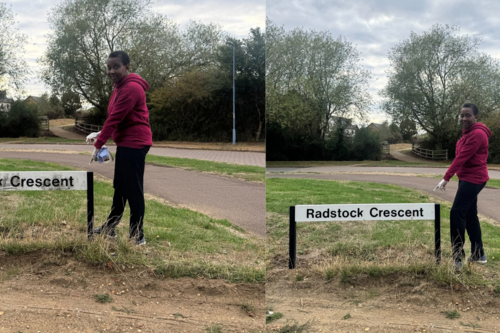 Nana cleaning signs
