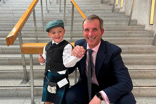 Liam and Gregor