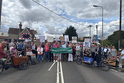 London Road rally