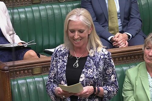 Roz in the chamber
