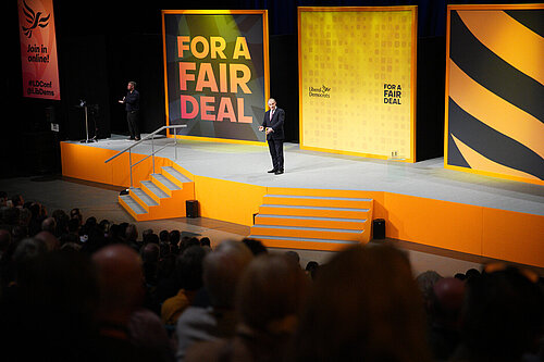 Conference stage