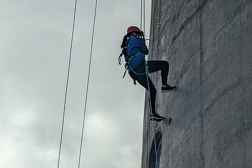 Wing Abseiling