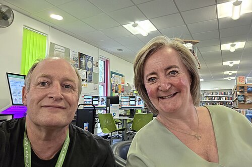 Councillors Mike Forster and Leigh Quigg