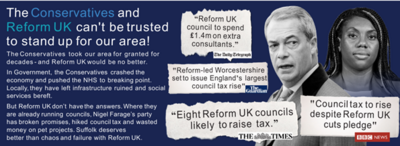 Reform and the Conservatives
