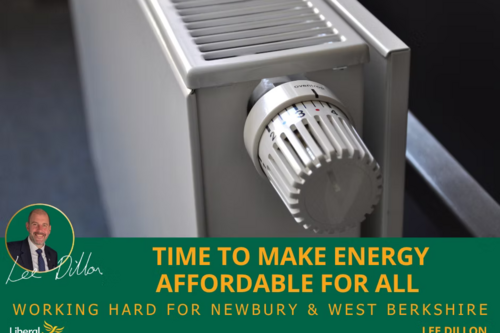 Lee Dillon says It’s Time to Make Energy Affordable for All