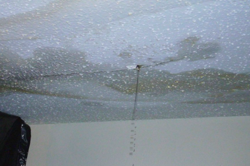 leak from above