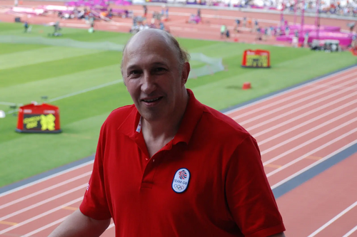 Peter Morris at the Olympic Stadium